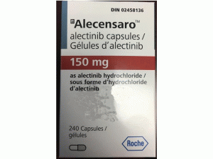 艾乐替尼，盐酸阿雷替尼胶囊alectinib（Alecensa 150mg Hartkapseln）