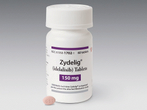 艾代拉里斯，艾代拉里斯薄膜片idelalisib（Zydelig Filmtabletten 150mg）