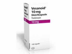 维甲酸，维甲酸胶囊tretinoin （Vesanoid Capsule 10mg）