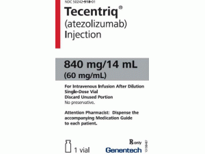阿特珠单抗，阿特珠单抗注射溶液atezolizumab（Tecentriq lnjection 840mg/14mL）