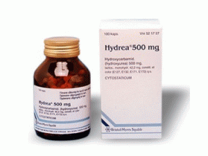 羟基脲胶囊HYDREA(hydroxyurea)说明书