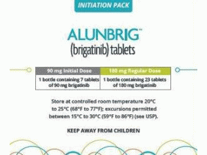 布吉他滨，布吉他滨片brigatinib（Alunbrig Tablets 90mg）