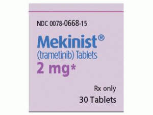 曲美替尼，曲美替尼片Trametinib（Mekinist 0.5mg Tablets）