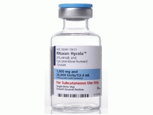 利妥昔单抗，利妥昔单抗透明质酸酶组合注射剂（Rituxan Hycela 1600mg/26800 vial）