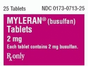 马利兰，马利兰薄膜片Myleran 2mg（busulfan ）