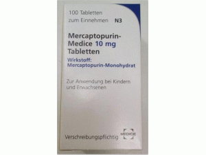 巯基嘌呤，巯基嘌呤片（Mercaptopurin Medice 10mg）