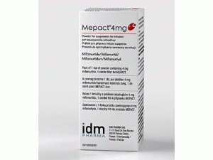 米伐木肽粉悬挂输液Mepact IV 4mg(mifamurtide)