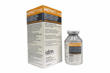 米伐木肽粉末懸浮液Mepact 4mg powder(mifamurtide)