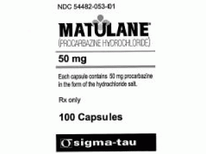 盐酸甲基苄肼MATULANE CAPSULE 50mg