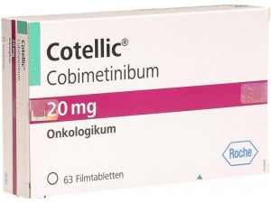 考比替尼薄膜片Cotellic Filmtabl 20mg(cobimetinib)