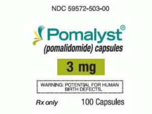 泊马度胺胶囊Pomalyst 4mgx21cápsulas(pomalidomide)