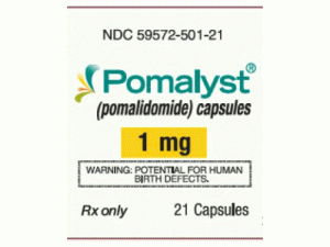 泊马度胺胶囊pomalidomide(Pomalyst Capsules 1mg)