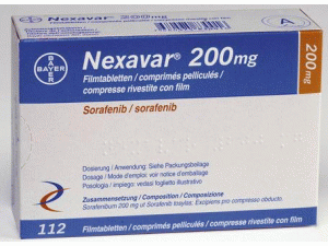 甲苯磺酸索拉非尼NEXAVAR 200mg Filmtabletten