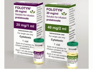 普拉曲沙注射溶液pralatrexate(Folotyn injection 20mg/ml 2ml)