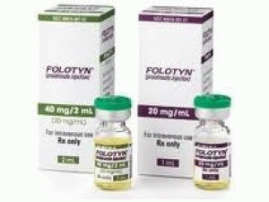 普拉曲沙注射溶液pralatrexate(Folotyn injection 20mg/ml 1ml)