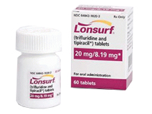 曲氟尿苷盐酸/替吡嘧啶复方片Lonsurf Tablets 20/8.19mg说明书