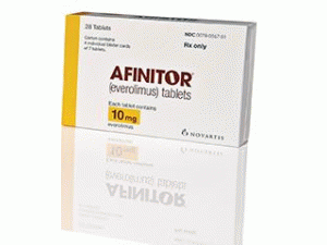 依维莫司片Everolimus（Afinitor Tablets 10mg）