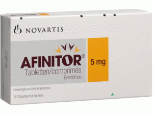 依维莫司片Everolimus（Afinitor Tabletten 5mg）