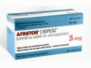 依维莫司片Everolimus（Afinitor Tablets 5mg）