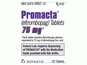 艾曲波帕片ELTROMBOPAG(PROMACTA 75MG TAB)