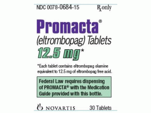 艾曲波帕片ELTROMBOPAG(PROMACTA 12.5MG TAB)