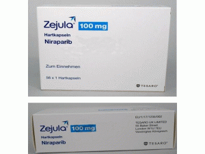 尼拉帕尼硬胶囊Zejula hard capsules 84x100mg(Niraparib)