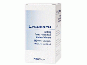 米托坦薄膜片mitotane(Lysodren Tabletten 500mg)说明书