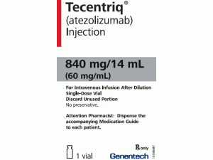 阿特珠单抗注射溶液Tecentriq 840mg/14mL(atezolizumab)