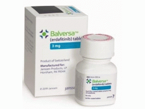 厄达替尼薄膜片Balversa Tablets 3mg(erdafitinib)