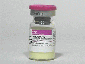 拓扑替康冻干粉注射剂topotecan（Hycamtin injection 4mg）