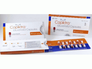 杜韦利西布Copiktra Capsules 28x25mg(duvelisib)