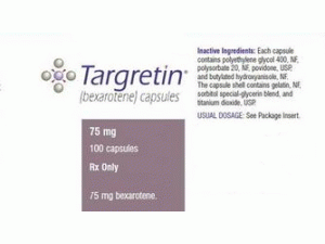 贝沙罗汀软胶囊bexarotene(Targretin capsules 75mg)