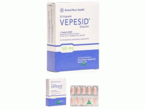 依托泊甙软胶囊Vepesid Kaps 50mg(Etoposide)