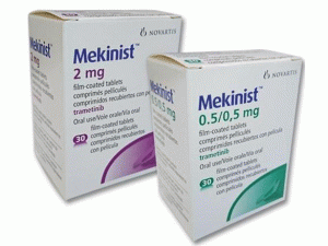 曲美替尼薄膜片Mekinist 0.5mg film-coated tablets