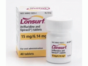 复方曲氟尿苷盐酸/替吡嘧啶片(Lonsurf combination tablet 15mg)