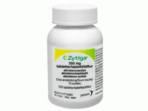 醋酸阿比特龙薄膜片（ZYTIGA 500mg filmcoated tablet）