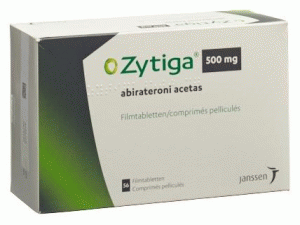 醋酸阿比特龙薄膜片abiraterone acetate（ZYTIGA Filmtabl 500mg）