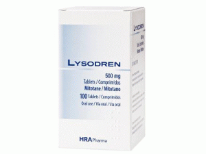 米托坦薄膜片mitotane(Lysodren 500mg Tabletten)