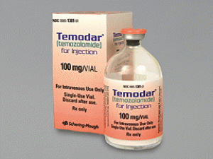 替莫唑胺冻干粉注射剂Temodar 100mg vial(Temozolomide)