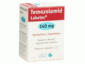 替莫唑胺胶囊Temozolomide(Temodal Kapseln Beute 5x140mg)