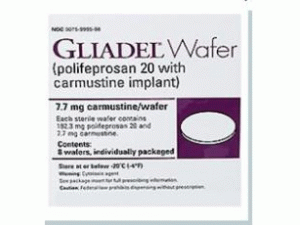 卡莫司汀植入物(Gliadel Implant 7.7mge/wafer)