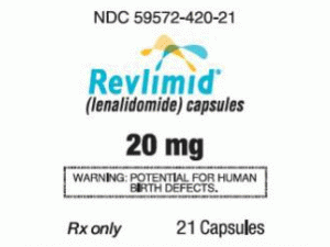 来那度胺胶囊lenalidomide(Revlimid capsules 21x20mg)