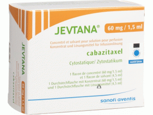 卡巴他赛稀浓缩灌注（Jevtana 60mg Infusionsloesungskonzentrat）