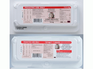 醋酸亮丙瑞林长效注射悬浮液leuprolide acetate（Lupron Depot 7.5mg pds kit）