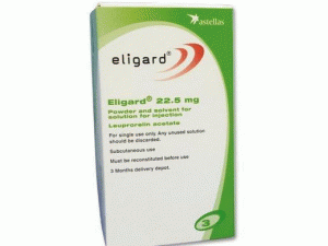 醋酸亮丙瑞林预填充注射器leuprolide acetate(Eligard 22.5mg.2X1ST)