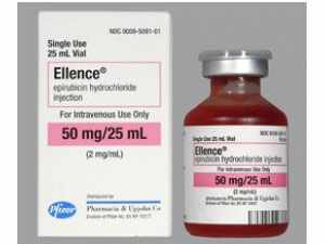盐酸表柔比星注射液ELLENCE injection 50mg/25mL(epirubicin)