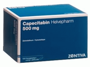 卡培他滨薄膜片Capecitabin Helvepharm Filmtabletten 500mg