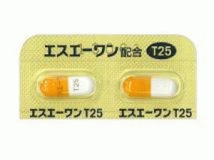 复方吉美嘧啶/氧嗪/替加氟胶囊ESUEEWAN Combination Capsules T25