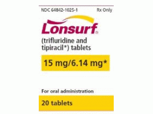 曲氟尿苷盐酸/替吡嘧啶复合片(LONSURF 15/6.14MG TAB)