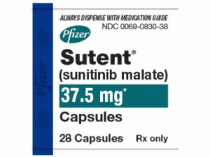 索坦胶囊SUTENT 37.5MG CAP(Sunitinib Malate)